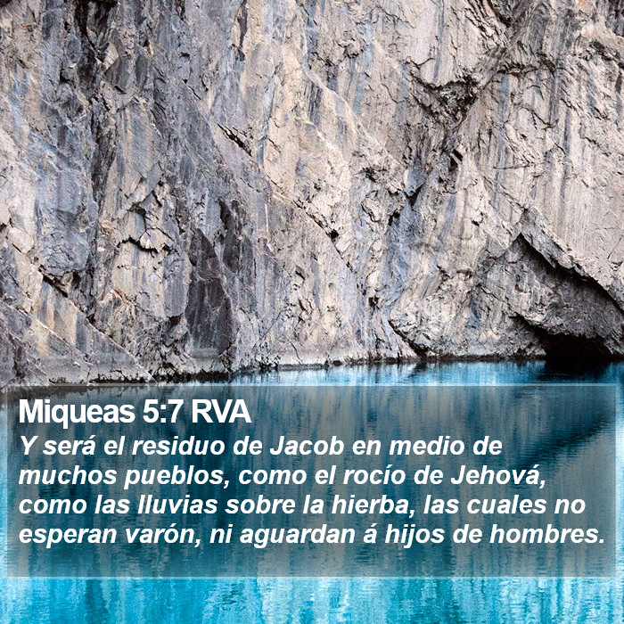 Miqueas 5:7 RVA Bible Study