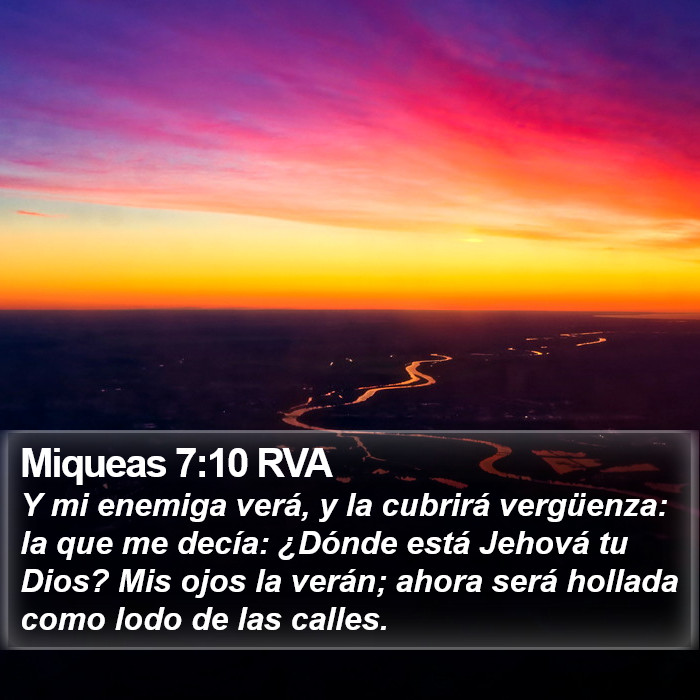 Miqueas 7:10 RVA Bible Study