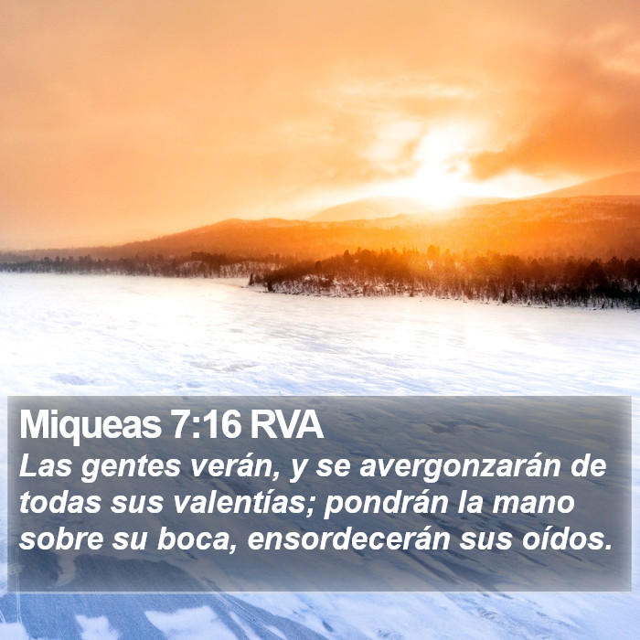 Miqueas 7:16 RVA Bible Study