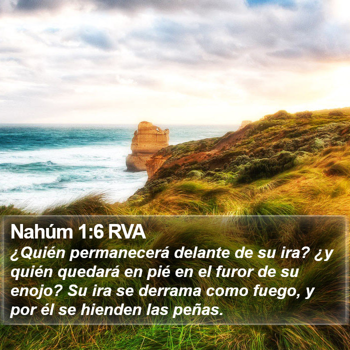 Nahúm 1:6 RVA Bible Study