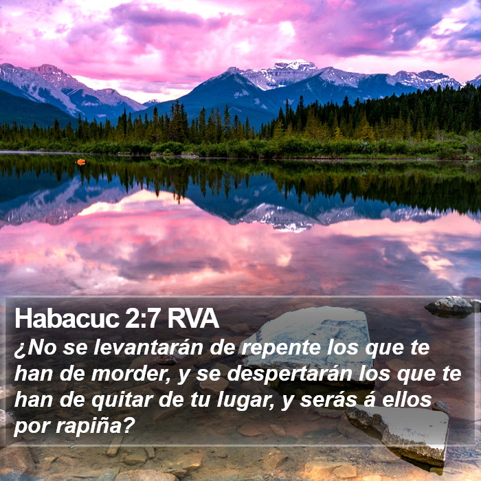 Habacuc 2:7 RVA Bible Study