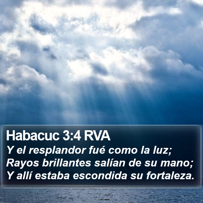 Habacuc 3:4 RVA Bible Study