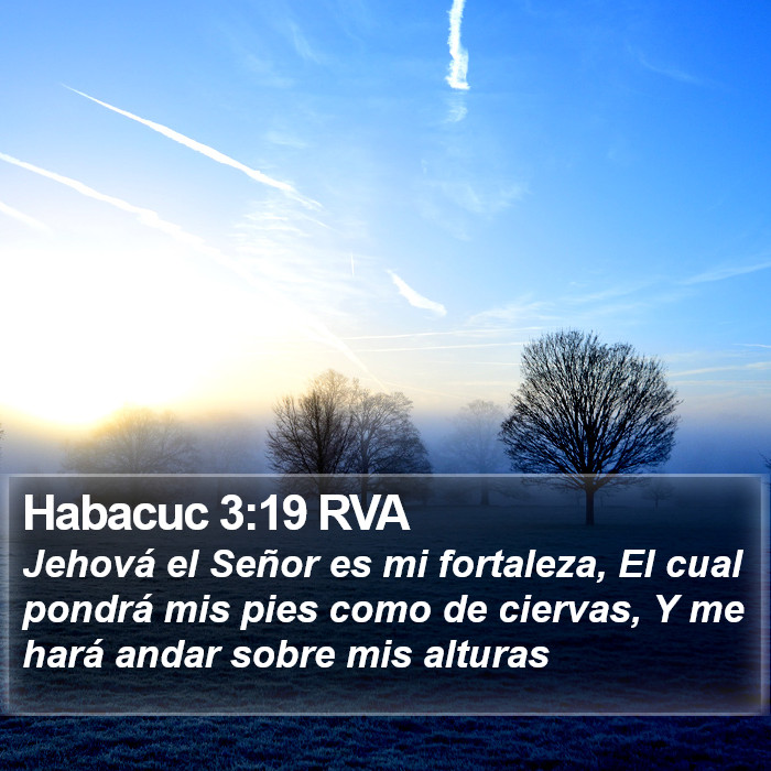 Habacuc 3:19 RVA Bible Study