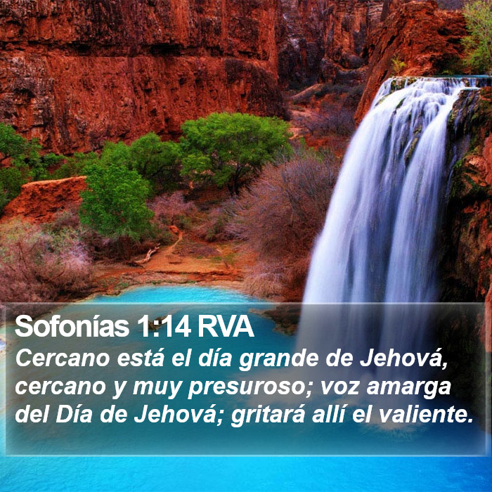 Sofonías 1:14 RVA Bible Study