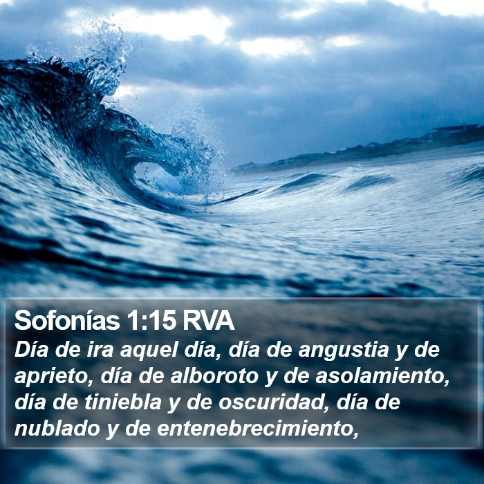 Sofonías 1:15 RVA Bible Study