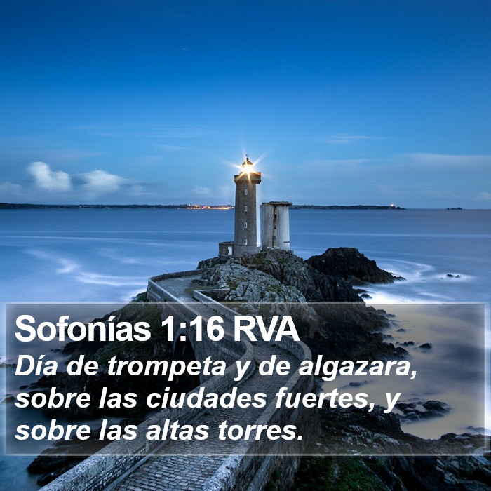 Sofonías 1:16 RVA Bible Study