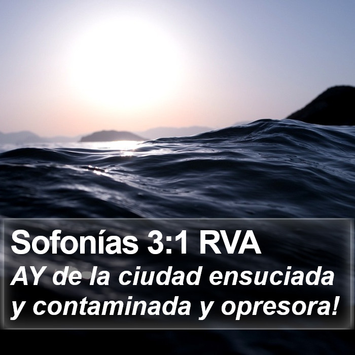 Sofonías 3:1 RVA Bible Study