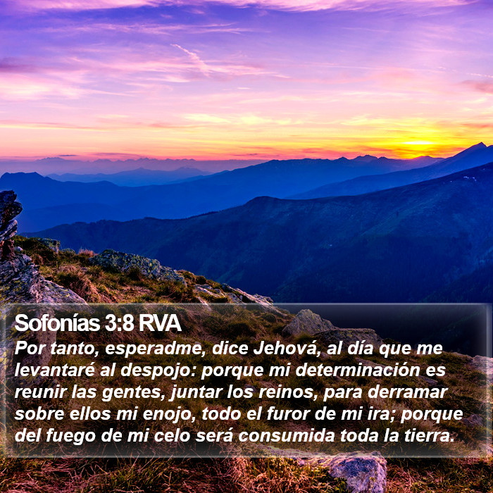 Sofonías 3:8 RVA Bible Study