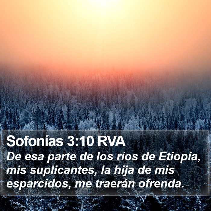 Sofonías 3:10 RVA Bible Study