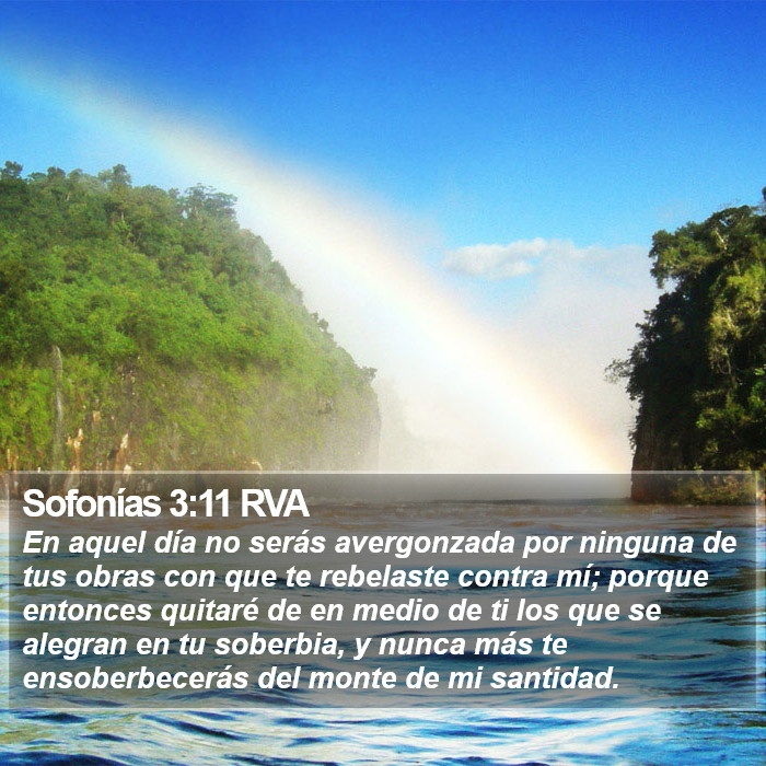 Sofonías 3:11 RVA Bible Study