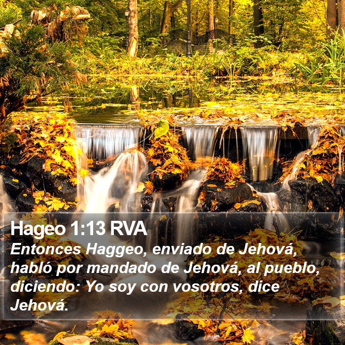 Hageo 1:13 RVA Bible Study