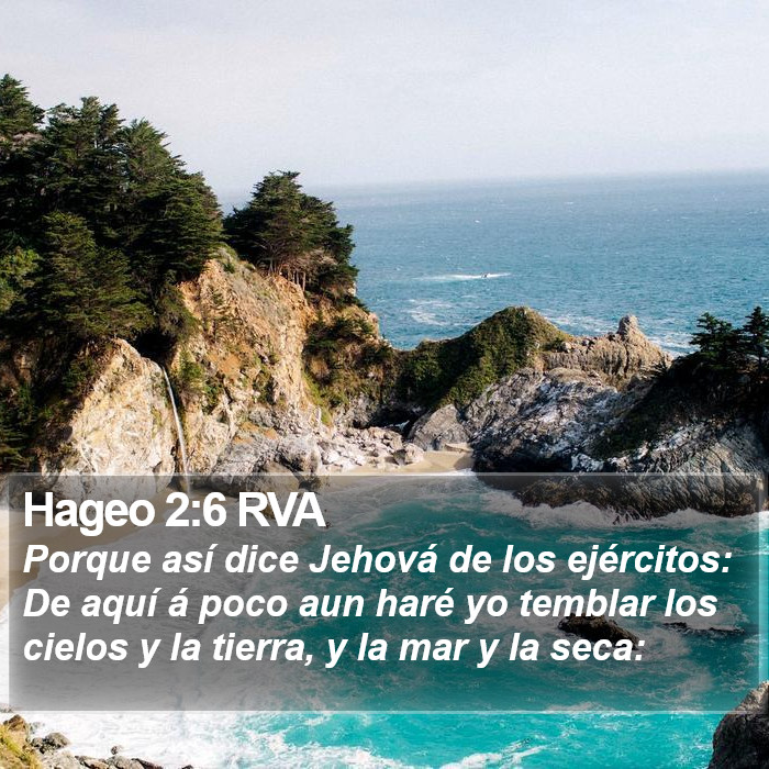 Hageo 2:6 RVA Bible Study