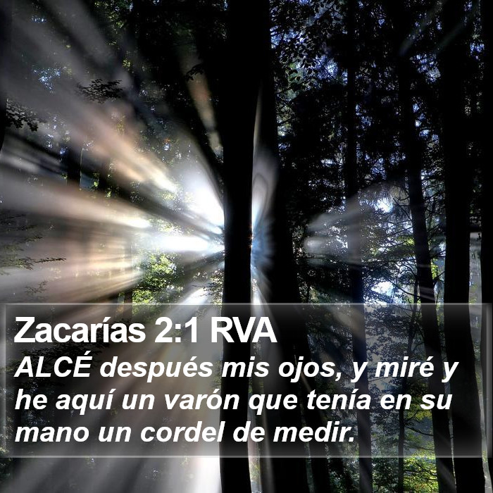 Zacarías 2:1 RVA Bible Study