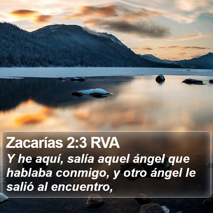 Zacarías 2:3 RVA Bible Study