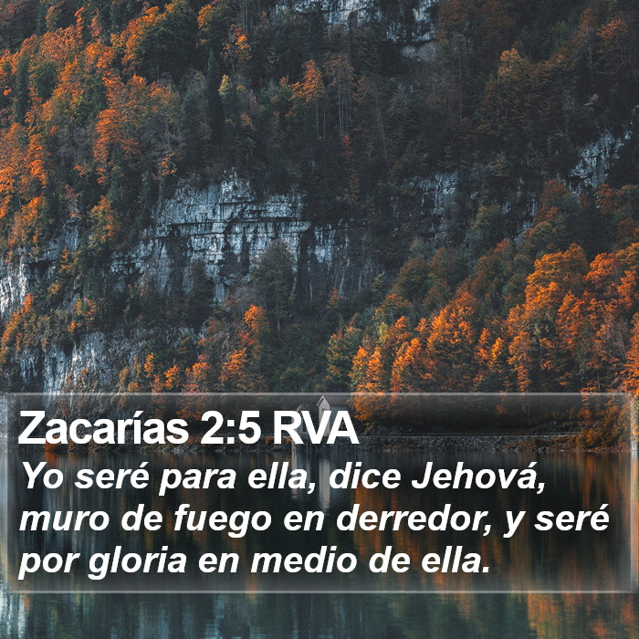 Zacarías 2:5 RVA Bible Study