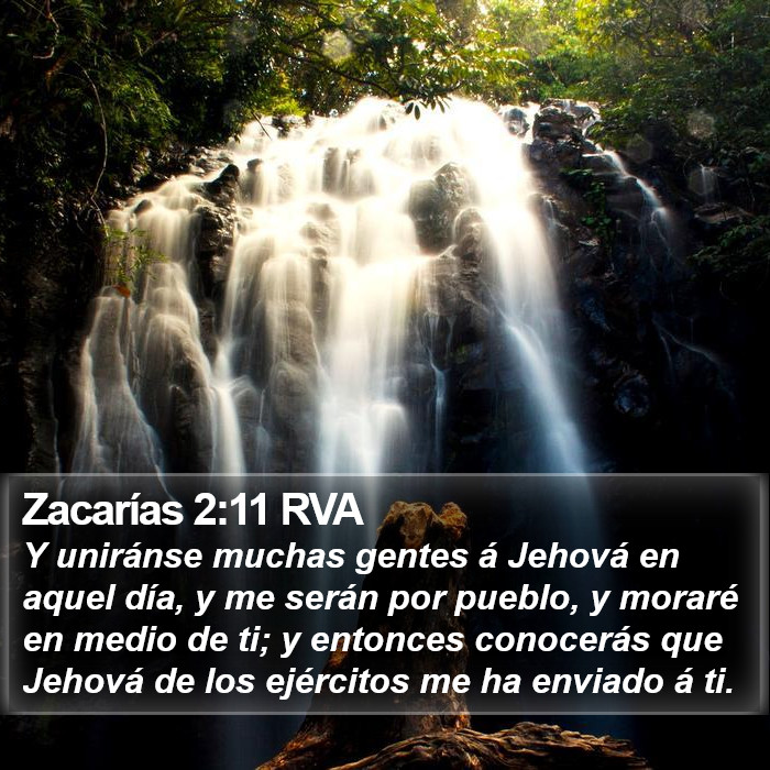 Zacarías 2:11 RVA Bible Study