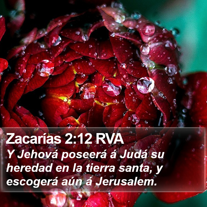 Zacarías 2:12 RVA Bible Study