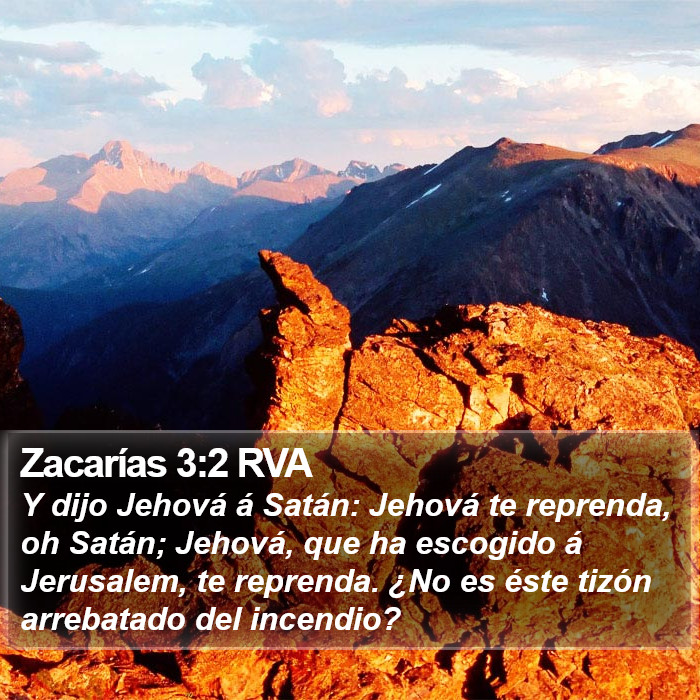 Zacarías 3:2 RVA Bible Study