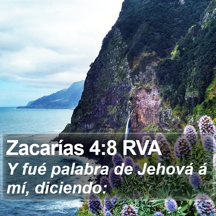 Zacarías 4:8 RVA Bible Study