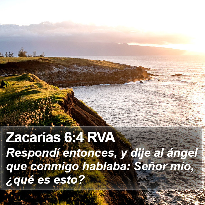 Zacarías 6:4 RVA Bible Study