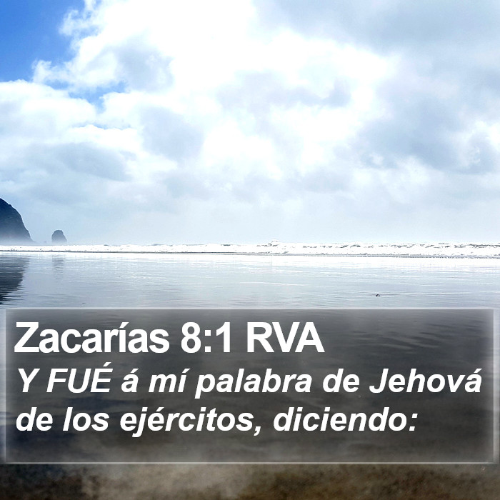 Zacarías 8:1 RVA Bible Study