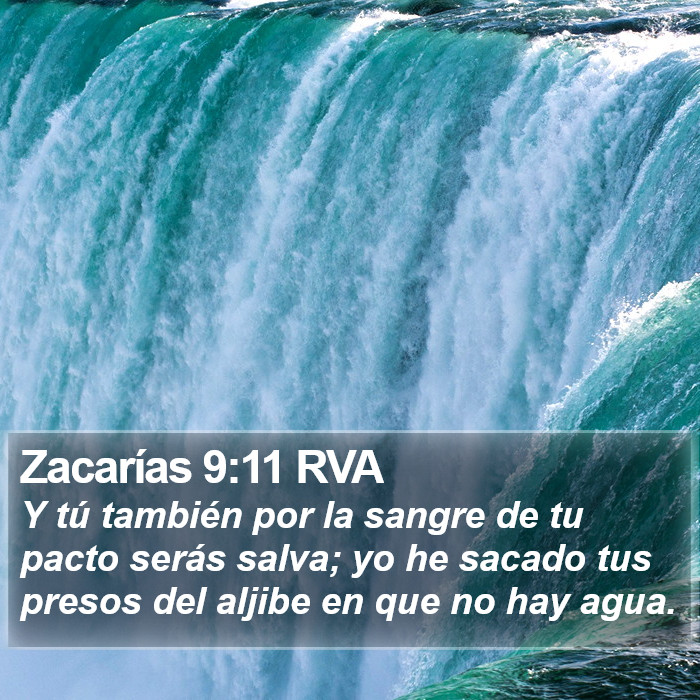 Zacarías 9:11 RVA Bible Study