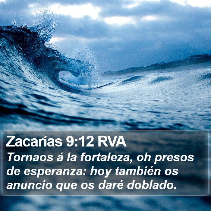 Zacarías 9:12 RVA Bible Study