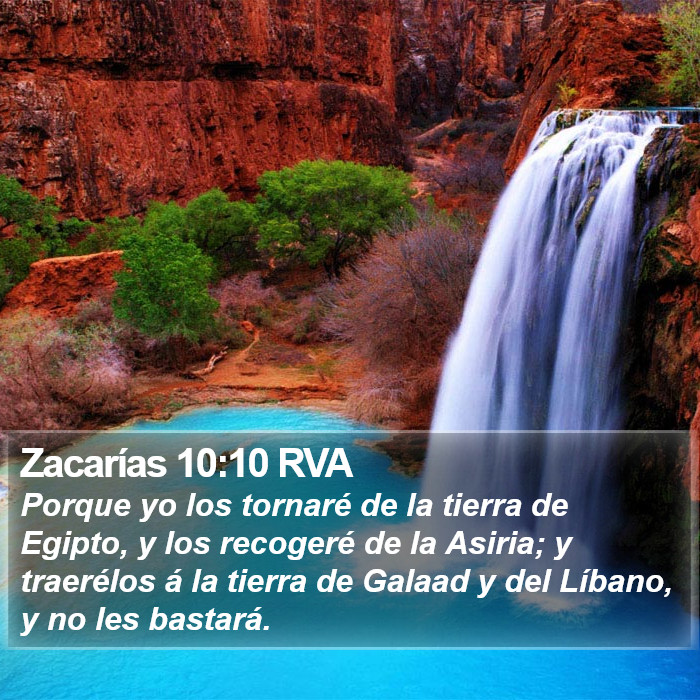 Zacarías 10:10 RVA Bible Study