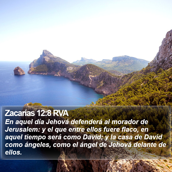 Zacarías 12:8 RVA Bible Study