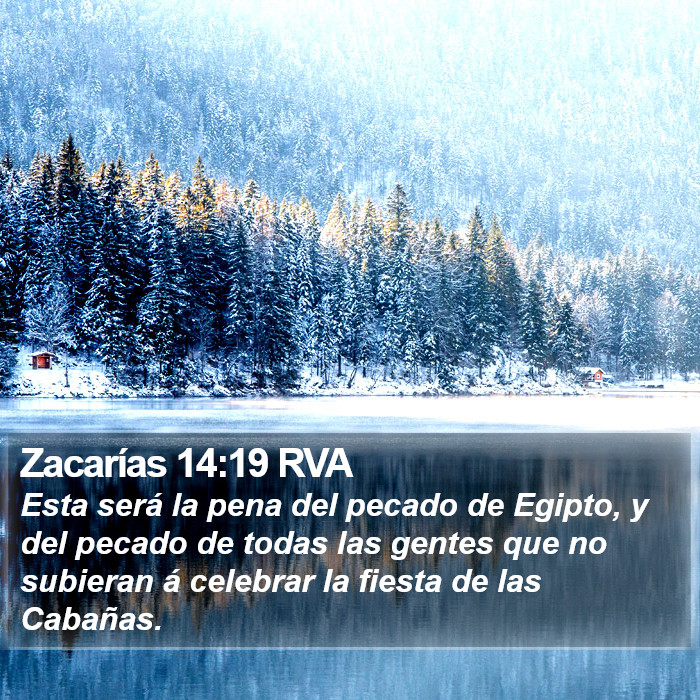 Zacarías 14:19 RVA Bible Study