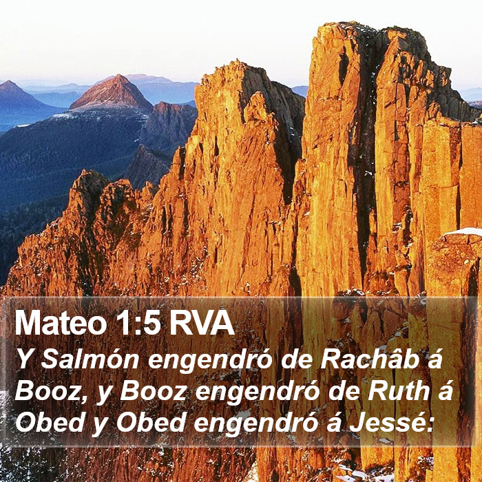 Mateo 1:5 RVA Bible Study