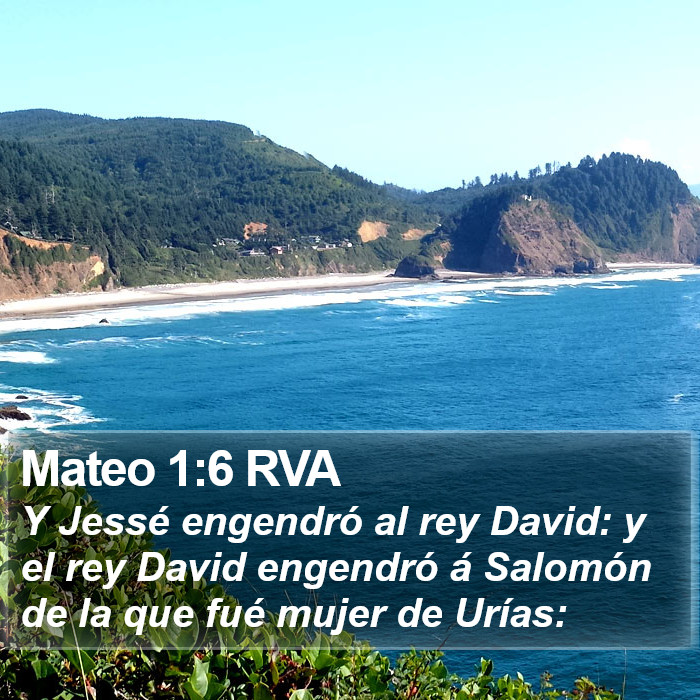 Mateo 1:6 RVA Bible Study