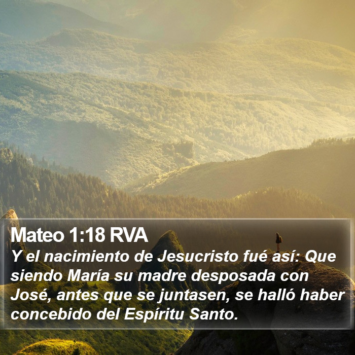 Mateo 1:18 RVA Bible Study