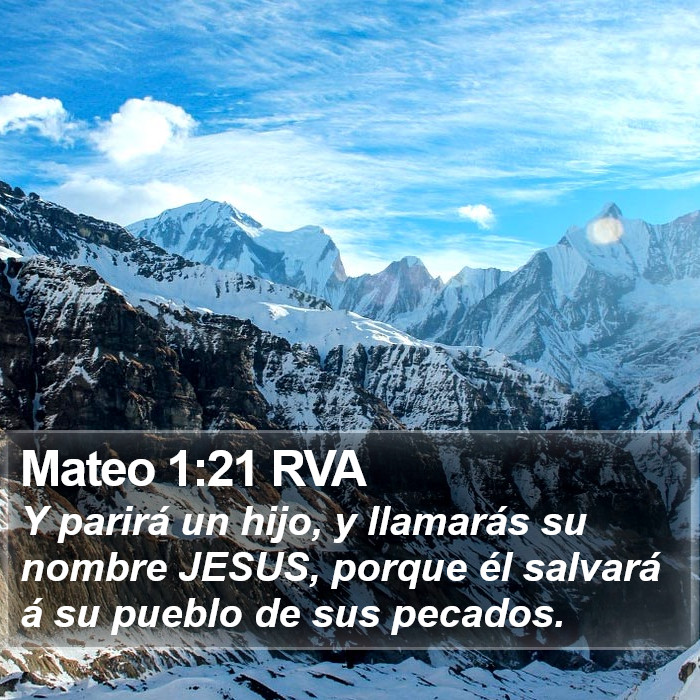 Mateo 1:21 RVA Bible Study