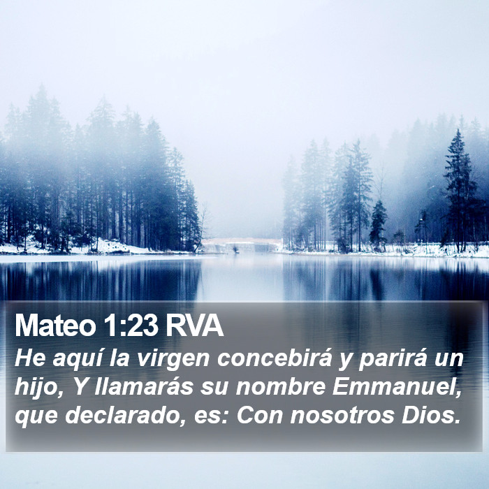 Mateo 1:23 RVA Bible Study