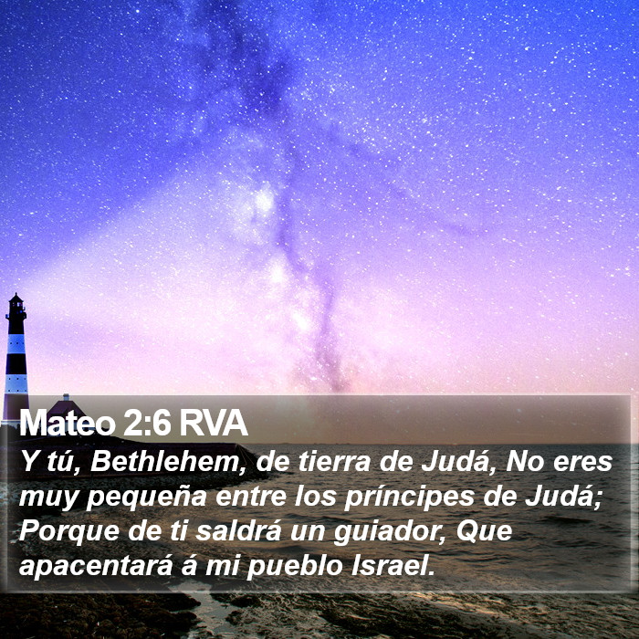 Mateo 2:6 RVA Bible Study