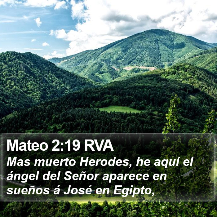 Mateo 2:19 RVA Bible Study