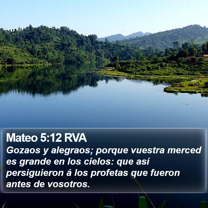 Mateo 5:12 RVA Bible Study