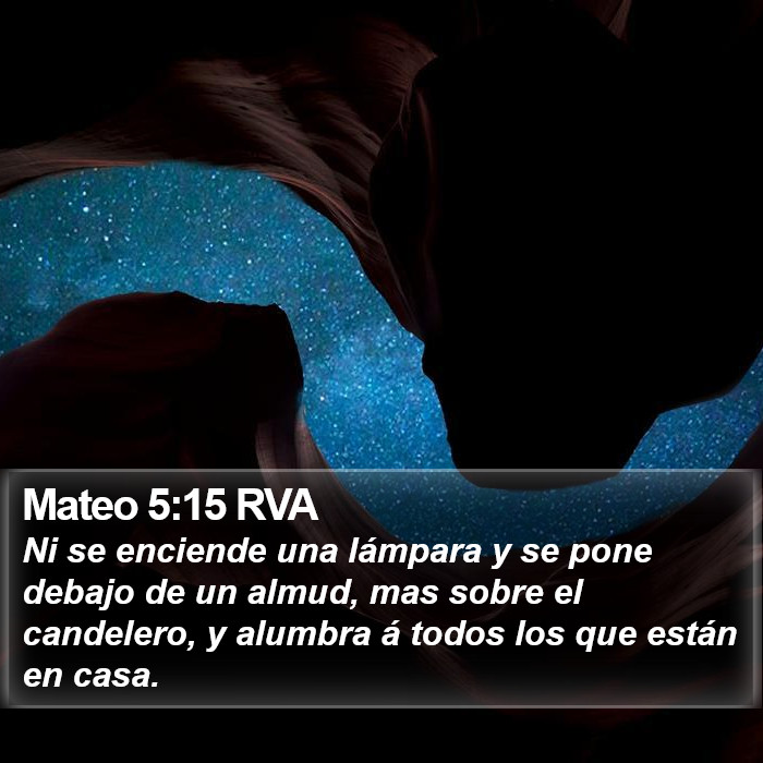 Mateo 5:15 RVA Bible Study