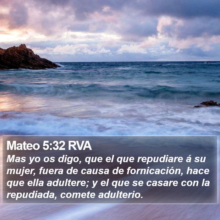 Mateo 5:32 RVA Bible Study