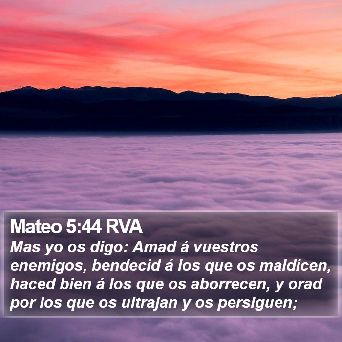 Mateo 5:44 RVA Bible Study