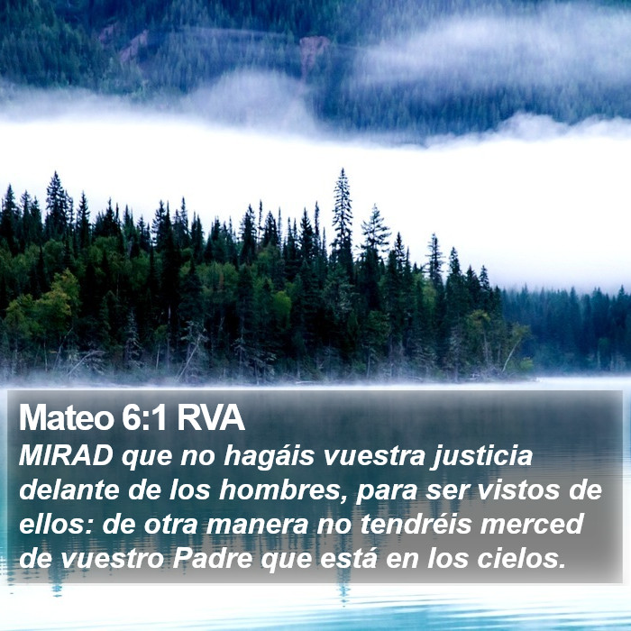 Mateo 6:1 RVA Bible Study