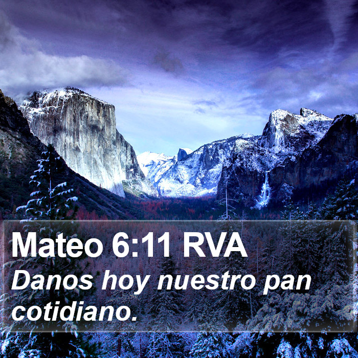 Mateo 6:11 RVA Bible Study