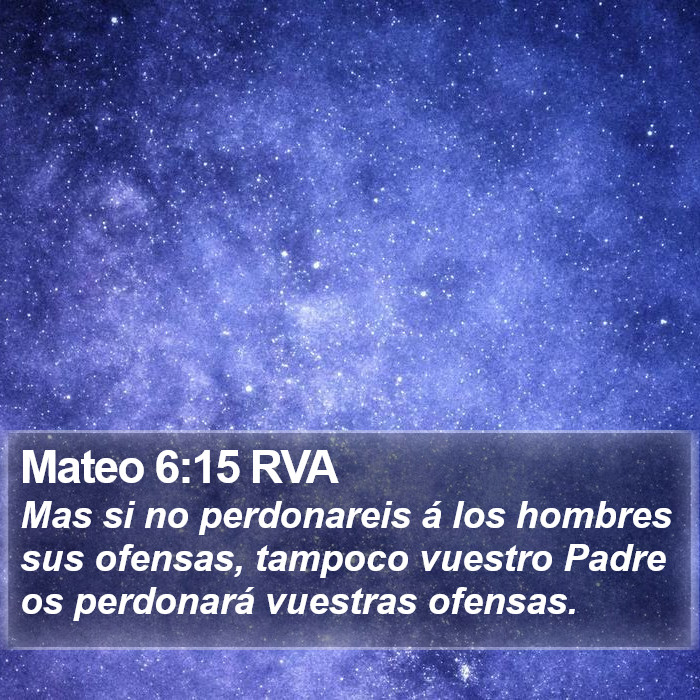 Mateo 6:15 RVA Bible Study