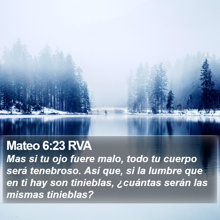 Mateo 6:23 RVA Bible Study