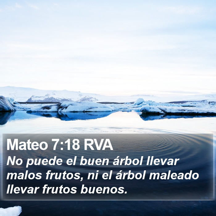 Mateo 7:18 RVA Bible Study