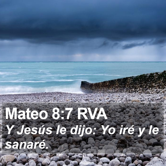 Mateo 8:7 RVA Bible Study