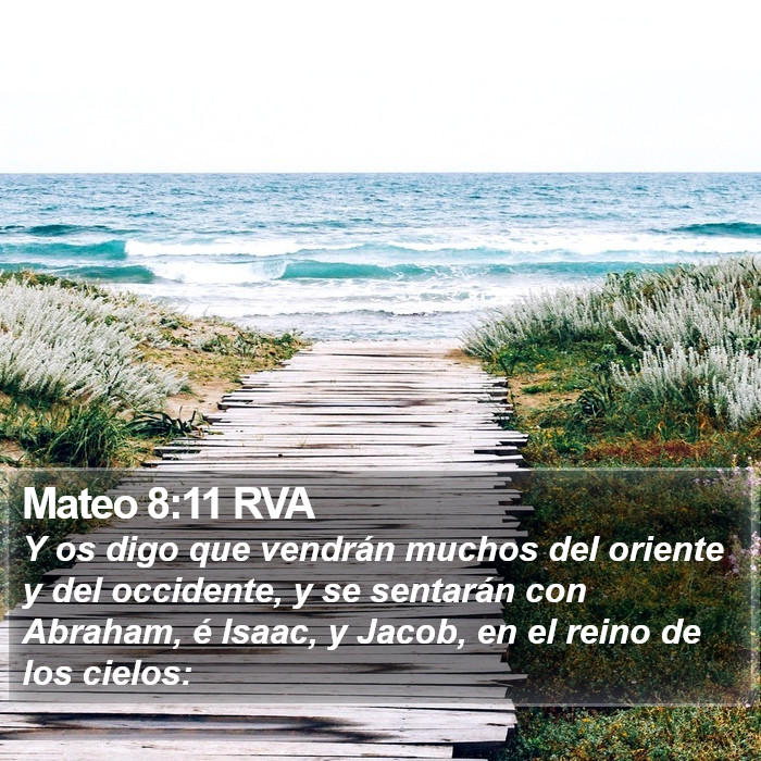 Mateo 8:11 RVA Bible Study