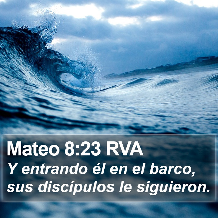 Mateo 8:23 RVA Bible Study