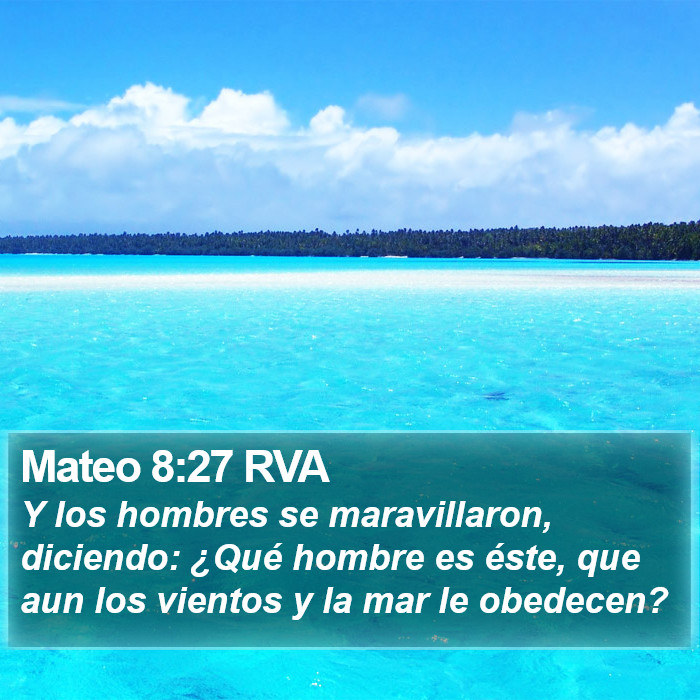 Mateo 8:27 RVA Bible Study